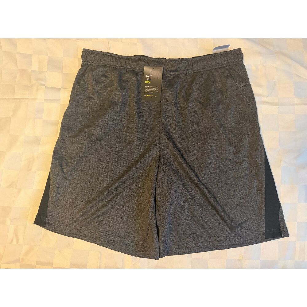 Nike Dri-FIT Training Shorts Gray XXL Tall NWT Mens Athletic Gym